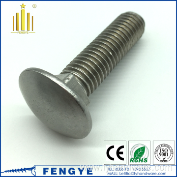 Carriage Bolt Screws 304 Stainless Steel M6 M8